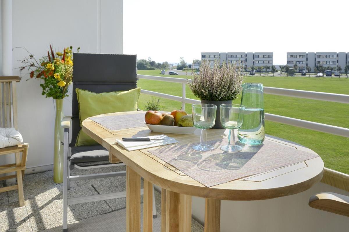 Ferienwohnung Stranddistel am Südstrand Fehmarn Exterior foto